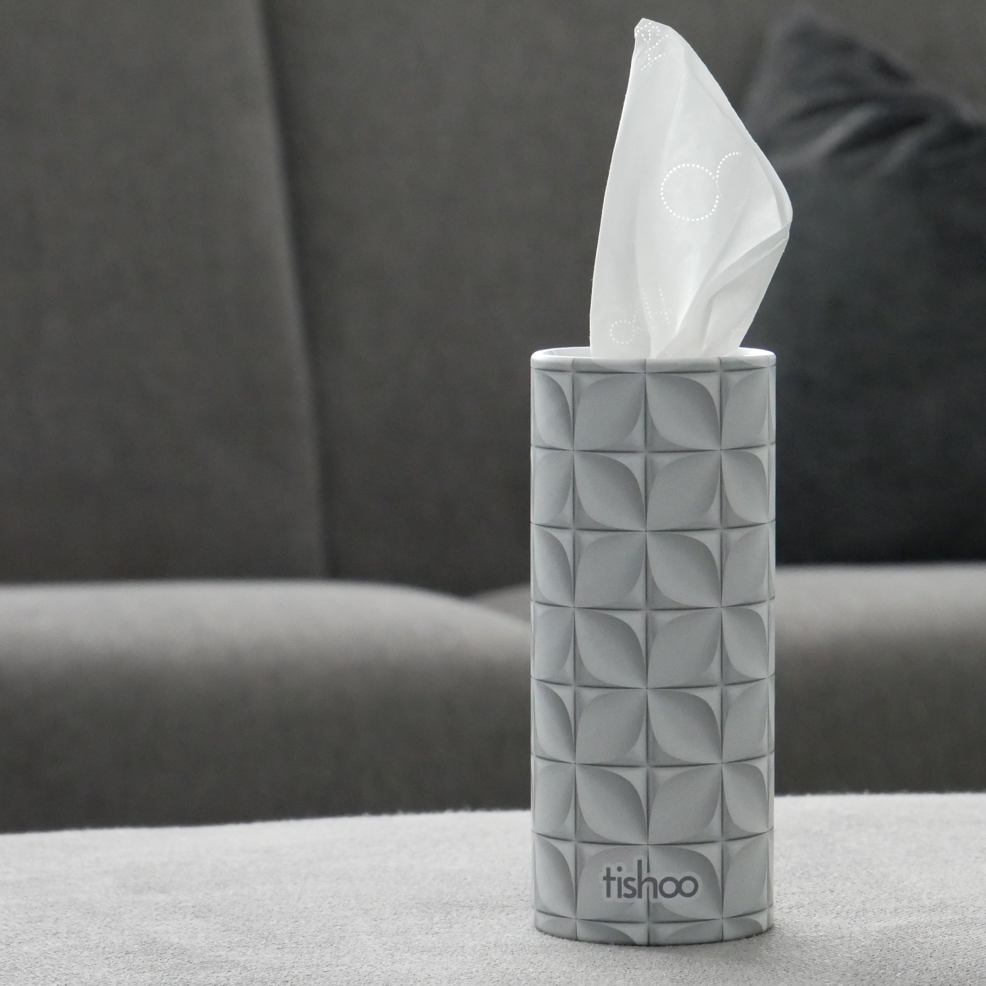 tishoo Luxury Tissues Grey/Tiles design in lounge