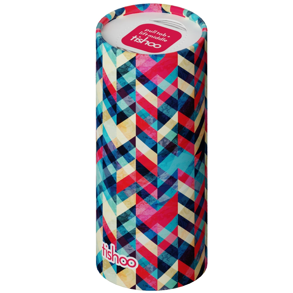 tishoo Luxury Tissues Red/Chevrons design
