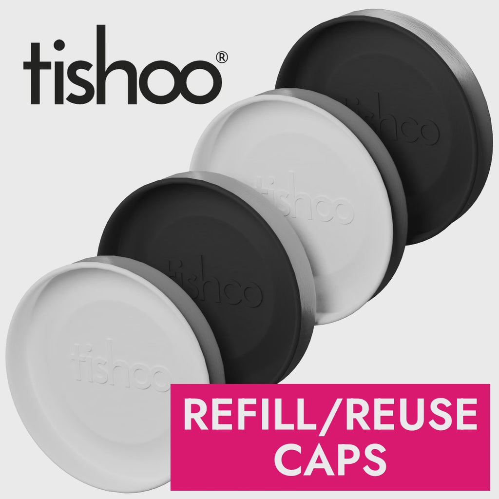 Refill/reuse caps