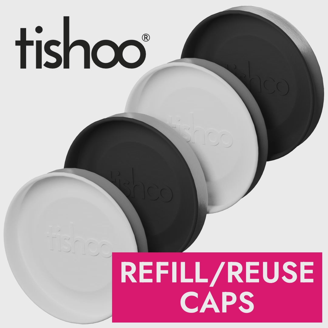 Refill/reuse caps