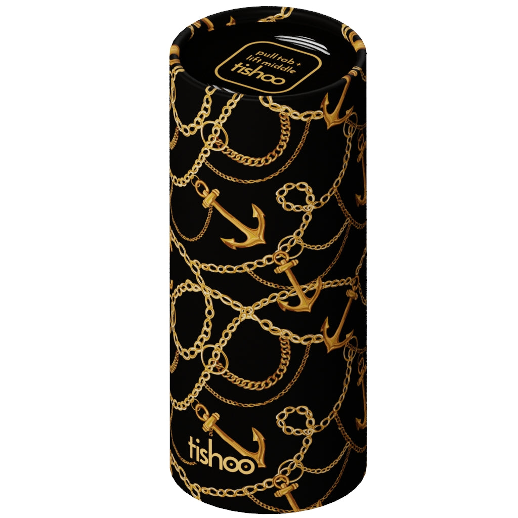 tishoo Luxury Tissues Black/Chains design