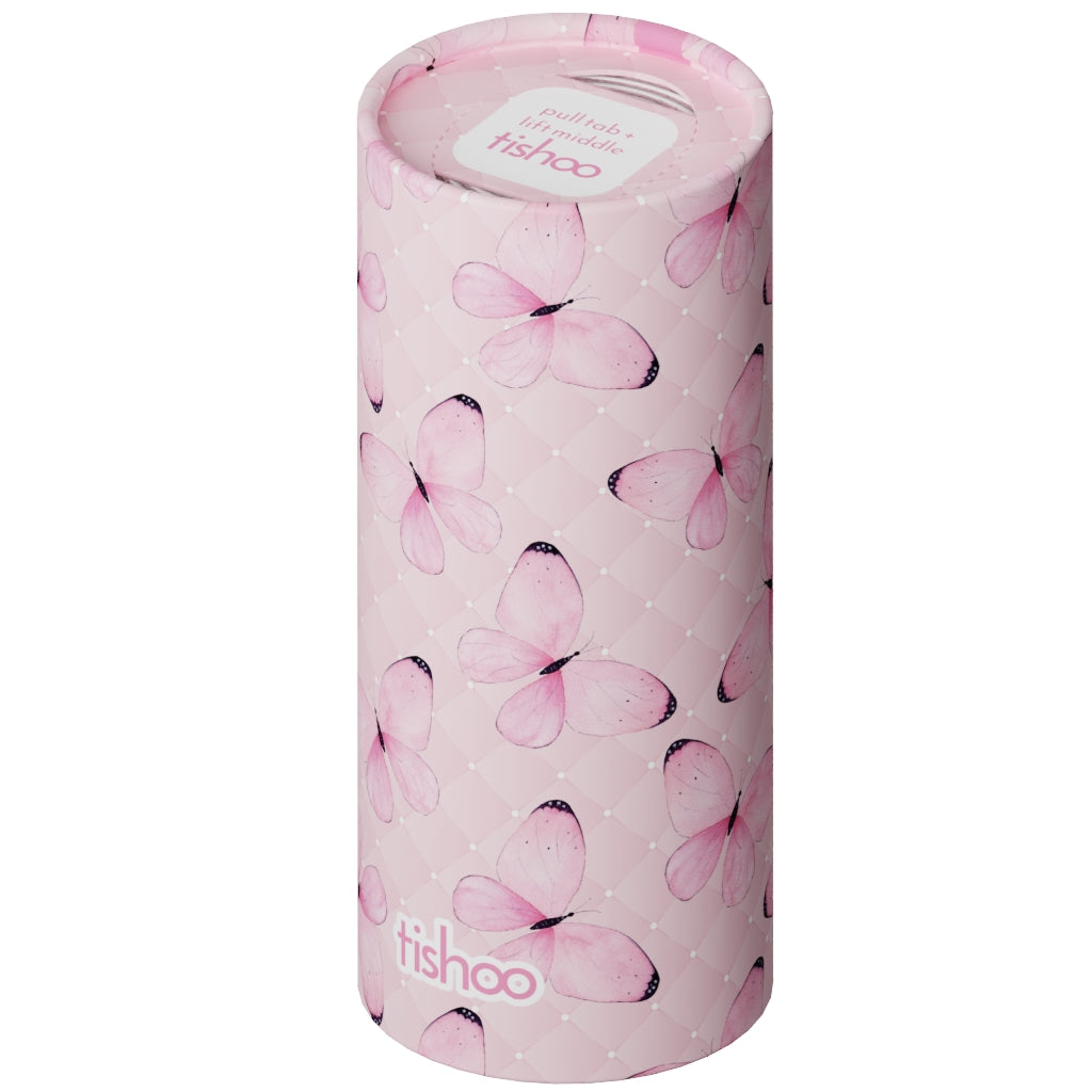 tishoo Luxury Tissues Pink/Butterflies design